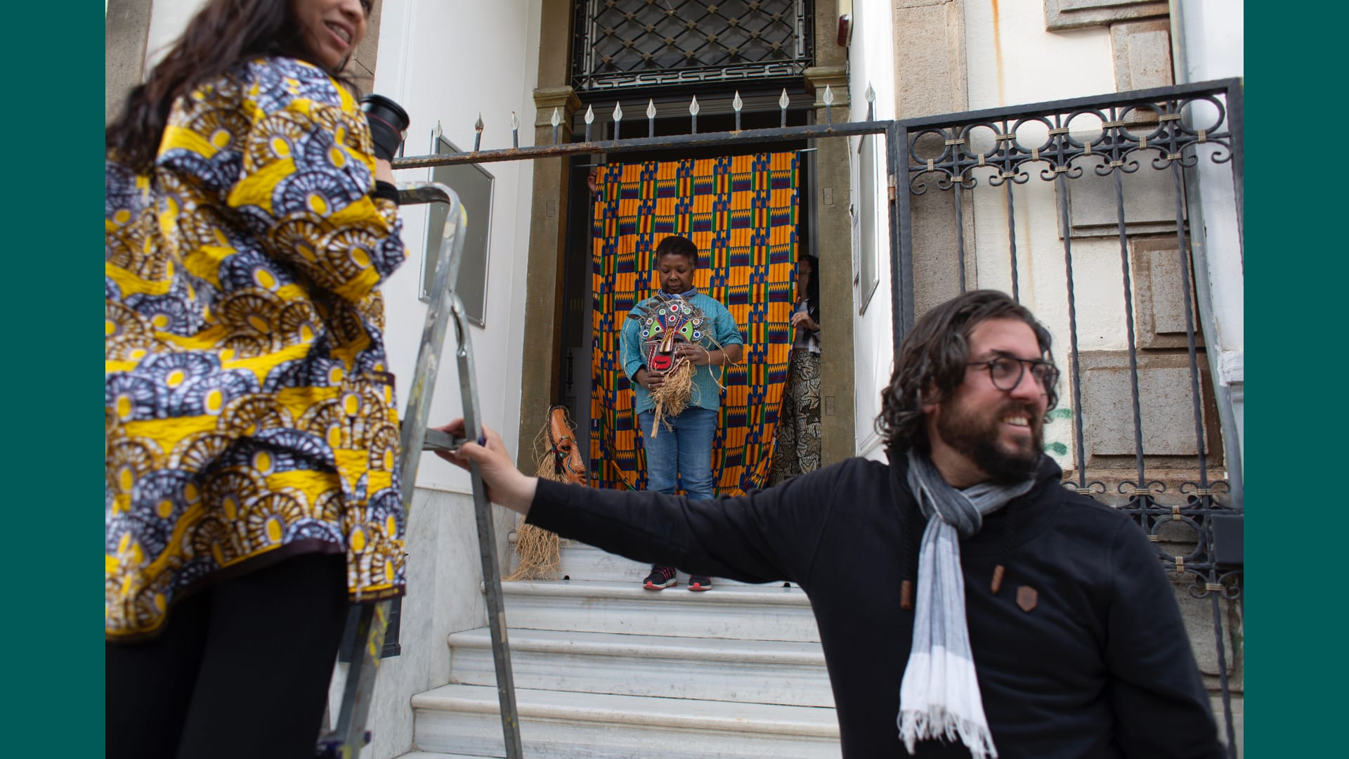 Ahmet Polat during a photography workshop in Izmir