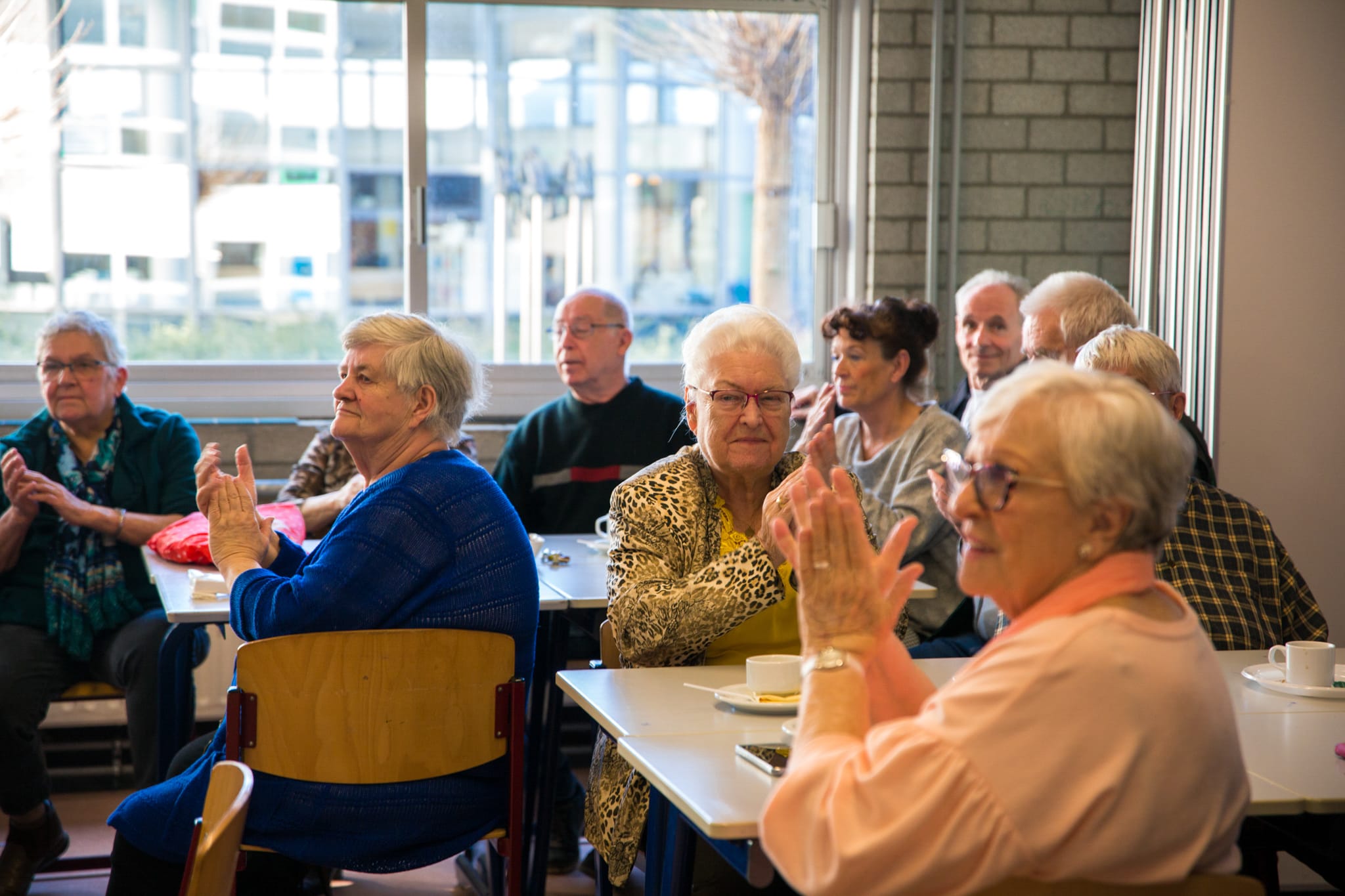 Group of elder people